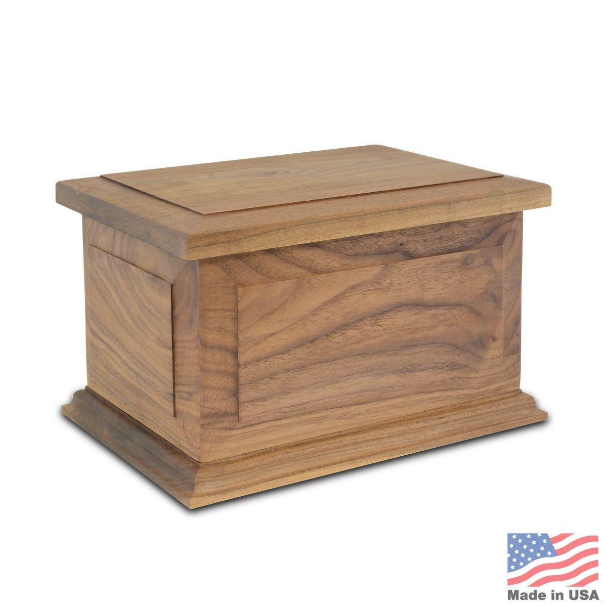 Shasta Walnut Wood Urn