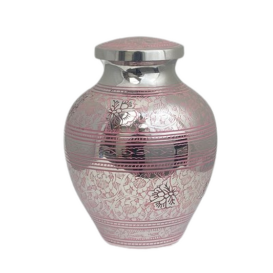 Celestial Butterflies Pink Child Urn
